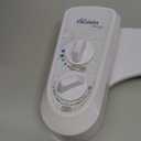 LUXE Bidet NEO 185 - Dual Nozzle, Self-Cleaning, Non-Electric Bidet Attachment for Toilet Seat, Adjustable Water Pressure, Rear & Feminine Wash (Blue)