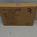 2 Pack- Stackable Paper Letter Tray,Clear Acrylic Magazine Holder and File Organizer - Sleek Desk Organizer for Home Office, Bookshelf, or Workspace - Space-Saving Transparent Document Holder