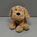 Golden Retriever Dog Microwavable & Weighted Puppy Stuffed Animals- 1.5 Lbs Unscented Doodle Heating Pad for Warmth, Period Cramps & Anxiety, Cute Dog Plushie Toy Gifts for Women Girls & Kids