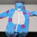 SWEETXIN Kids Unisex Onesie Pajamas Plush One Piece Halloween Costume Cosplay Sleepwear for Girls Boys 3T