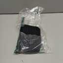 Quccefods 2 Pack Heat Resistant Mat Large Silicone Hot Hair Tools Holder for Curling Irons Flat Iron Hair Styling Tools Mat Portable Vanity Pad (Black)