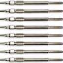 8Pcs F4TZ-12A342-BA Glow Plugs,Diesel Glow Plug Compatible with Ford E-350/F-250/ F-350/F-450/F-550 Super Duty Excursion 1995-2003