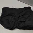 Scrunch Butt Lifting Seamless Shorts for Women High Waist Tummy Control Workout Biker Shorts Ruched Booty Lifting Leggings (XX-Large)