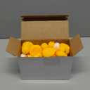 Libima 24 Pcs Rubber Duckies Nurse Rubber Duck 2 Inch Nurse Duck Squeaky Bathtub Toys Nurse's Week Gifts for Appreciation Medical Themed Events Birthday Parties