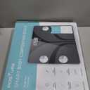 Posture Scale for Body Weight, Digital Bathroom Smart Scale, 13 Body Composition Analyzer Sync Weight Scale BMI Health Monitor Sync Apps 400lbs - Black (11.8*10.2)