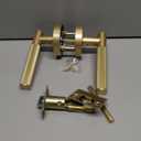 Privacy Knurled Gold Color Door Handle - Durable, Stylish Interior Lever for Bedrooms & Bathrooms - Modern Design & Functionality