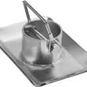 Rockane Trailer Jack Foot Plate 5000lbs Capacity with Pin Base for Boat Hitch Camper,A-Frame Boat, RV - Removable Trailer Foot Plate