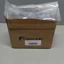 Box Spring Cover Full Size, Elastic Fabric Wrap Around 4 Sides Bed Skirt, Sleek Alternative for Bed Skirts for Hotel/Home, Fits Box Springs up to 13, Black