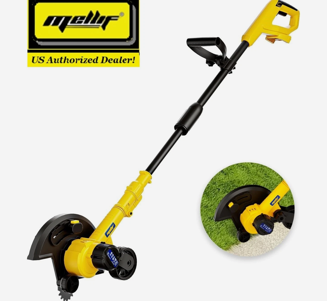 Mellif Cordless Grass Edger Trencher FOR Dewalt 20V MAX Battery Bare tool
