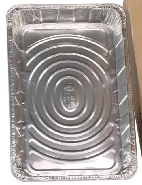 Aluminum Deep Foil Pans Full Size, Large Disposable Roasting & Baking Pan, 21"x13" (20 Pack) Extra Heavy Duty Chafing Trays for Hotels, Restaurants, Heating, Buffets & Bakeware