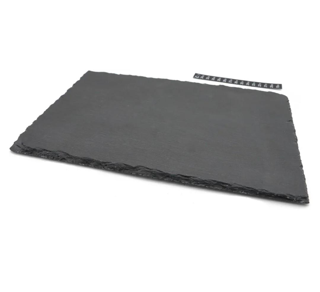 Slate Tiles for Reptiles, Food Bowl Dish Feeding Slate Tortoise Habitat Accessories for Reptiles Tank (40 x 25 cm)