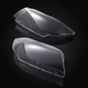 Astra Depot 2pcs Car Front Headlight Lens Cover Headlamp Clear PC Shell Compatible with BMW 3 E90 Sedan E91 Touring 2005-2011 '05-08