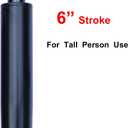 MySit 5.5" Office Chair Gas Lift Cylinder Replacement Parts, Heavy Duty 450lbs Long Stroke Hydraulic Pneumatic Shock Piston Universal Size Fits Most Executive Chairs, Gaming Chair, Class 4