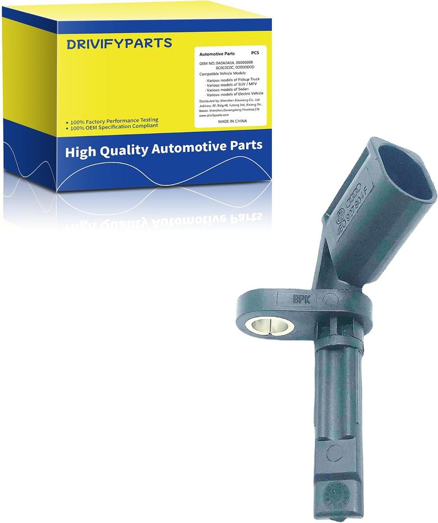 1pcs ABS Wheel Speed Sensor fitable for Audi Quattro Q5 A4 A5 A6 A7 A8 R8 RS5 RS7 S4 S5 S6 S7 S8 SQ5 ALS1577 4E0927804