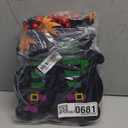 Halloween Door Decorations, Lighted Witch Battery-Operated Halloween Door Sign Wood Lights with Timer for Front Door Indoor Outdoor Yard Party Cartoon Hanger Decor