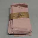 Cloth Napkins Set of 12 Cotton 18x18 in Washable Napkins Cloth Soft Durable - Ideal for Farmhouse Party Wedding Fall Thanksgiving Everyday Use Table Linen Blush Pink, Christmas Special