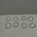 Plastic Craft Domes 20pcs Fillable Ball Ornaments for Snow Globe Lids Candy Domes Small Cloche