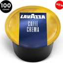 Lavazza Blue Single Espresso Caffe Crema Coffee Capsules, Value Pack, Blended and roasted in Italy, Sweet blend from its aromatic notes of biscuits and jasmine,100% Arabica, 100 Count (EXP 06/30/27)