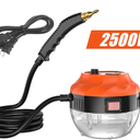 2500W Steam Cleaner, High-Pressure Steamer for Cleaning, Handheld PortableSteam Cleaners for Home Use, Steamer for Car Detailing, Steam Cleaner forUpholstery, Kitchen, Bathroom, Grout and Tile