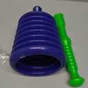 Luigi's Large Sink Plunger - Shower Drain Clog Remover - for Clogged Drain in Kitchen, Bathroom, Baths, Waste Pipes - Heavy Duty, Powerful Toilet Plungers with Large Bellows