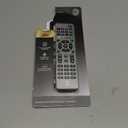 GE Universal Remote Control for Samsung, Vizio, LG, Sony, Sharp, Roku, Apple TV, TCL, Panasonic, Smart TVs, Streaming Players, Blu-ray, DVD, 4-Device, Silver, 33709