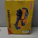 2 Pack Large Construction Engineering Truck Toys,Moveable Claw Excavator & Lifting Back Dump Truck Toy for 3 4 5 6 7 8 Years Old Boys Kids Childs Toddlers Birthday Christmas GIFS