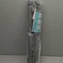 24 Inches Tall Retractable Baby gate for Dogs, Short Pet Gates to Step Over, Extends up to 55" Wide, Reinforced Mesh Doggie Gates for Indoors Outdoors Small Dog Gate for Stairs Puppy Gate (Grey) (Gray)