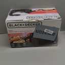 BLACK+DECKER Flip Waffle Maker, WM1404S, 7" Round Belgian Waffles, Ready Light Indicator