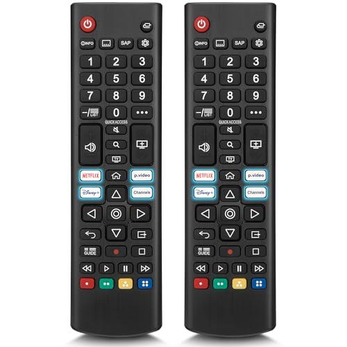 Universal for LG Smart TV Remote Control Replacement (Pack of 2)