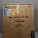 5-in-1 Baby Walker, Baby Walkers for Boys Girls 6-12 Months, Foldable Activity Walker, Toddler Infant Walker with Bouncer, Adjustable Height, Removable Footrest, Feeding Tray, Music, Pink