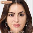 L'Oreal Paris True Match Super-Blendable Foundation, Medium Coverage Liquid Foundation Makeup, N4, Light Medium, 1 Fl Oz