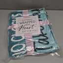 GEEMBI Retirement Gift for Woman - Not My Problem Anymore Soft Fleece Throw Blankets 50x60 in - Happy Retirement Gifts for Women Men, Be,st Goodbye Farewell Presents for Teacher Coworkers Friend