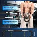 Twister Arm Trainer, 40-100lb Adjustable Arm Trainer for Men, Arm Trainer with Chest Workout Equipment, Forearm Triceps Chest Enhanced Exercise Strengthener, Portable Gym Home Fitness Equipment (Blue)