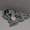 Momcozy Adjustable Buckle Baby Wrap Carrier Cooling Air-Mesh, Easy to Wear Baby Carrier Sling, Baby Carriers Newborn to Toddler 8-35lbs, Suit for Waist 30-47inch, Regular Grey Green