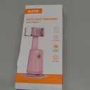 Jiangler Auto Face Tracking Tripod 360° Rotating Cell Phone Photo and Video Kits Stand, No App, Phone Camera Stand with Remote and Gesture Control for Live Recording Tiktok Pink