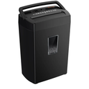 Bonsaii 12-Sheet Cross Cut Paper Shredder, 5.5 Gal Home Office Heavy Duty Shredder for Paper, Credit Card, Mail, Staples, with Transparent Window, High Security Level P-4 (C275-A)