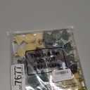 Threan 12 Pcs Velvet Christmas Candy Ornaments 3.9 x 1.6 Inches Xmas Tree Peppermint Ornament with Rope Flocked Glitter Hanging Candy Cane Decoration for Christmas New Year Decor (Brown, Beige, Green)