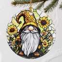 2 x Charming Gnome Christmas Ornaments: Christmas Tree Ornaments & Holiday Decor  Perfect Holiday Presents & Gift Ideas for Friends, Coworker, Family, Gnome Lover, and Gardener