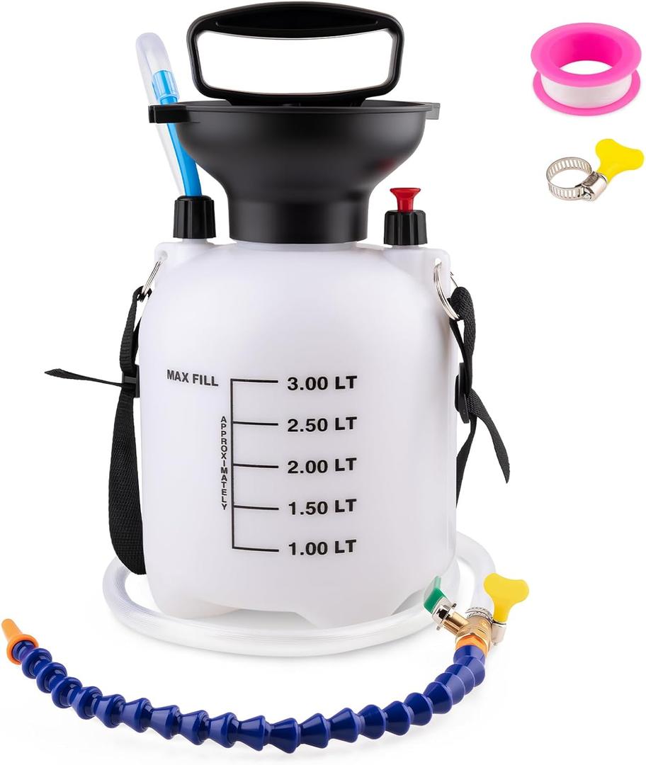 3L Transmission Fluid Pump, Manual Fluid Transfer Pump, Oil Extractor Pump for Automotive, Oil Transmission Fluid Transfer Pump with Teflon Tape