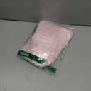 OYOANGLE Women's Sheer Ruffle Trim Halter Tops Asymmetrical Hem Ruched Sleeveless Fitted Crop Tops Y2K Party Top (X-Large, Pink)