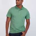 Real Essentials 3 Pack: Mens Short Sleeve Dry-Fit Collared Polo Shirt with Pocket - Active Casual (Available Big & Tall) (XXXL)