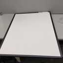 VIZ-PRO Cork Notice Board, 36 X 24 Inches, Cork Bulletin Board with Black Aluminium Frame