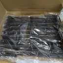 PINPON Decorative Garden Fence 25 Pack Animal Barrier Fence 27ft(L) x 24in(H) Rustproof Metal Wire Section Edging Fencing Panel for Outdoor Yard Landscape Patio, Square