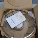 CAROTE Non Stick Frying Pan Skillet, Nonstick Granite Fry Pan with Glass Lid, Egg Pan Omelet Pans, Stone Cookware Chef's Pan, PFOA Free (Classic Granite, 10-Inch)