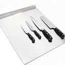 Stainless Steel Cutting Boards for The Kitchen, Suitable for Meat, Fruits, Vegetables, Bread, and Baking Large-sized Cutting Boards (23.6x15.7 in)