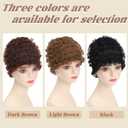 Hats for Women, Women's Flexible Cap,Light and StylishFour Seasons Collection Dark Brown (Brown)