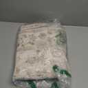 4x5 Washable Neutral Area Rug Beige Vintage Entryway Office Carpet Non-Slip Soft Low Pile Floral Indoor Throw Rug for Living Room Bathroom Dining Room