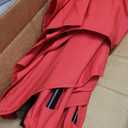Sunnyglade 7.5' Patio Umbrella Outdoor Table Market Umbrella with Push Button Tilt/Crank, 6 Ribs (Red)