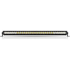 Autofeel 32 Inch Led Light Bar, 240W Single Row Flood & Spotlight Beam Combo Lightbar, Waterproof Slim Straight Off Road Driving Lighting for Boat Trucks SUV ATV UTV
