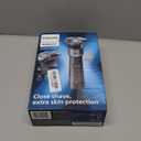 Philips Norelco Shaver 5000X, Rechargeable Wet & Dry Shaver with Precision Trimmer and Storage Pouch, X5006/85